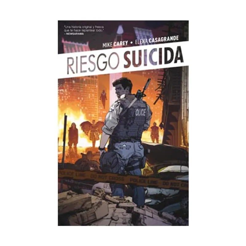 Grupo editorial sargantana Riesgo Suicida vol. 1 El rencor de la guerra