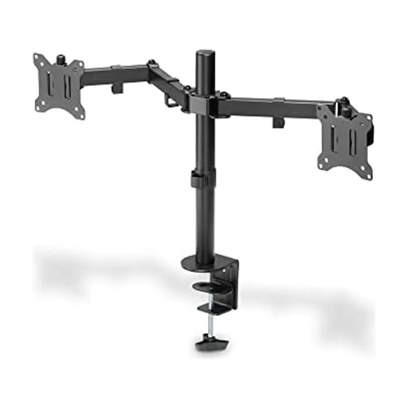 Digitus Soporte de monitor universal doble con fijación a presión