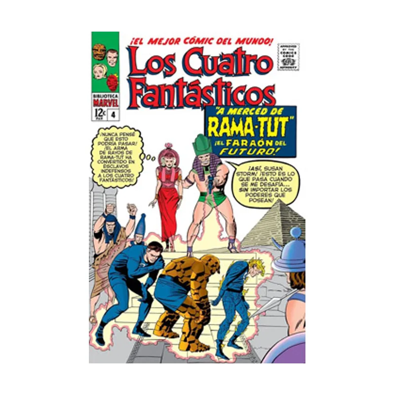 Panini Los 4 Fantásticos 4. 1963-64 BIBLIOTECA MARVEL