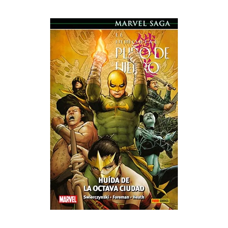 Panini El Inmortal Puño de Hierro 5. Huída de la octava ciudad