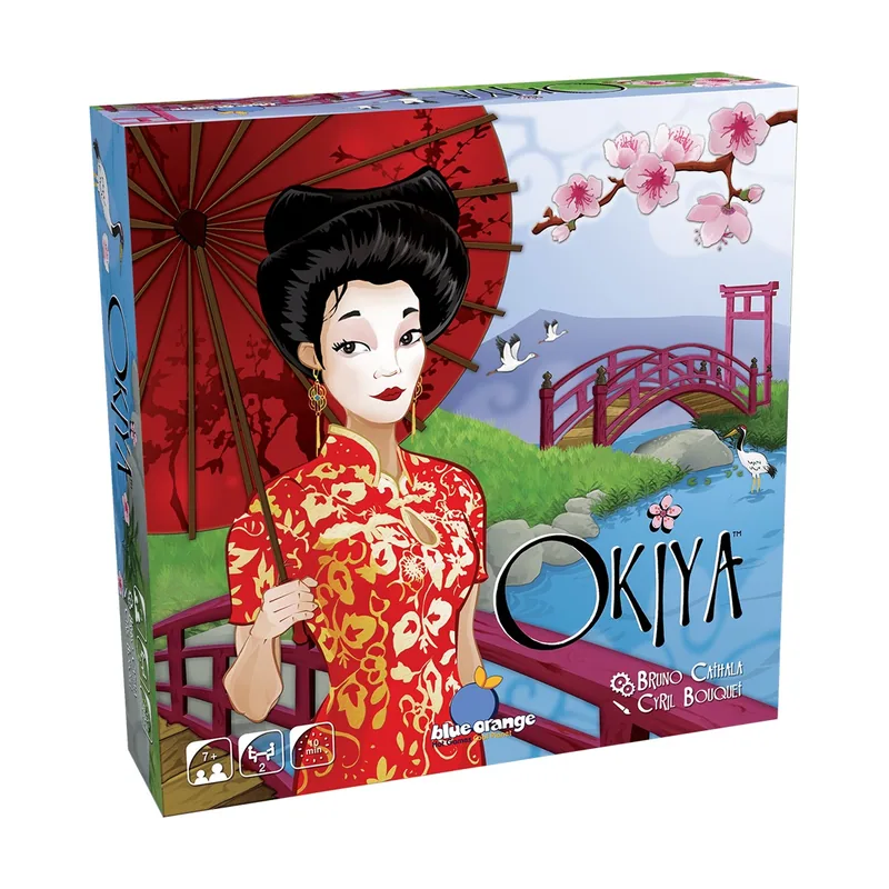 Asmodee Okiya Juego de Mesa en Multilenguaje Incluye Español
