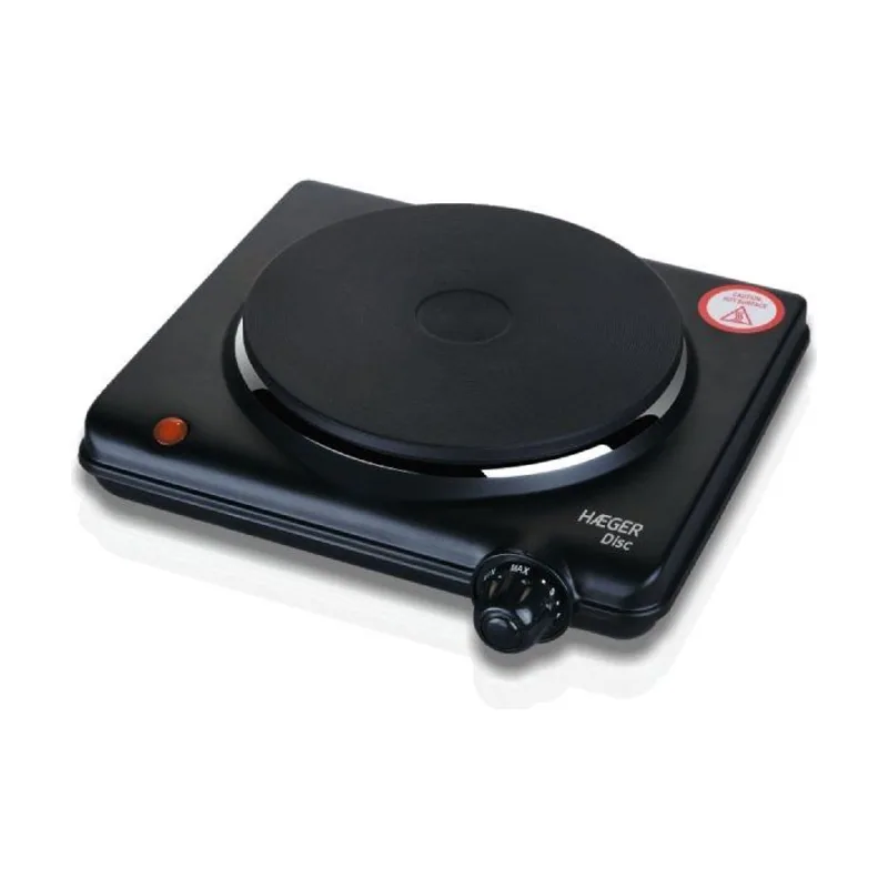 Haeger HP-01B.012A hobs Negro Encimera 23 cm Quemador en espiral 1 zona s