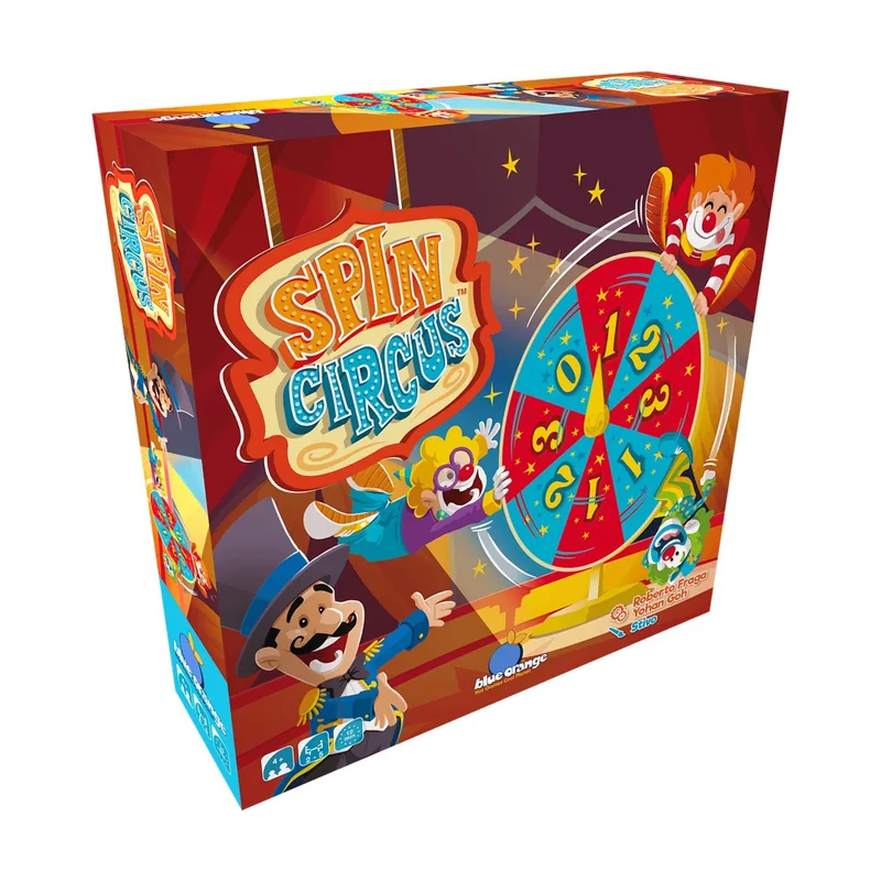 Asmodee blue orange Games Spin Circus