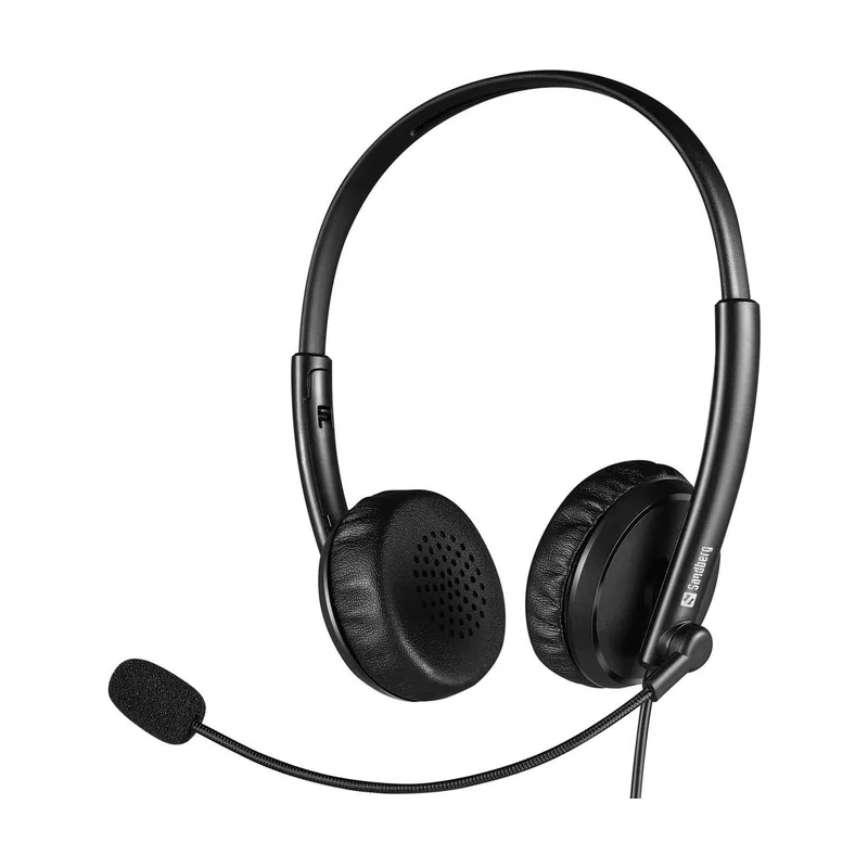 Sandberg 126-21 auricular y casco Auriculares Alámbrico Diadema Oficina/Centro de llamadas
