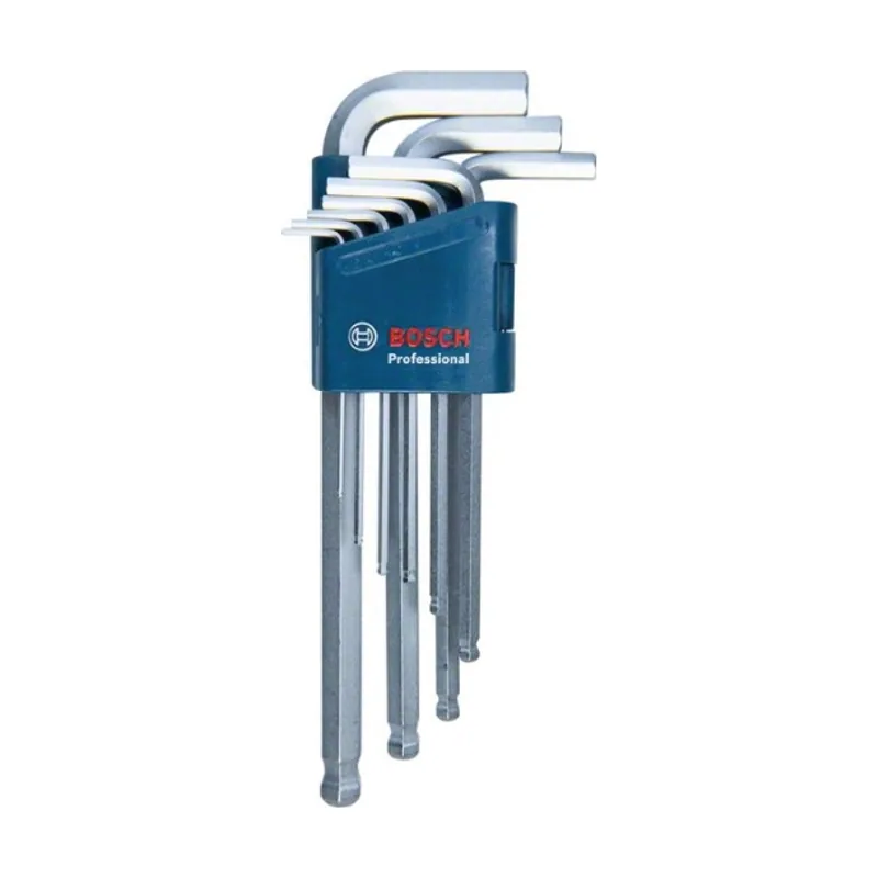 Bosch Professional set de 9 llaves acodadas Hex 1,5-10,0 mm