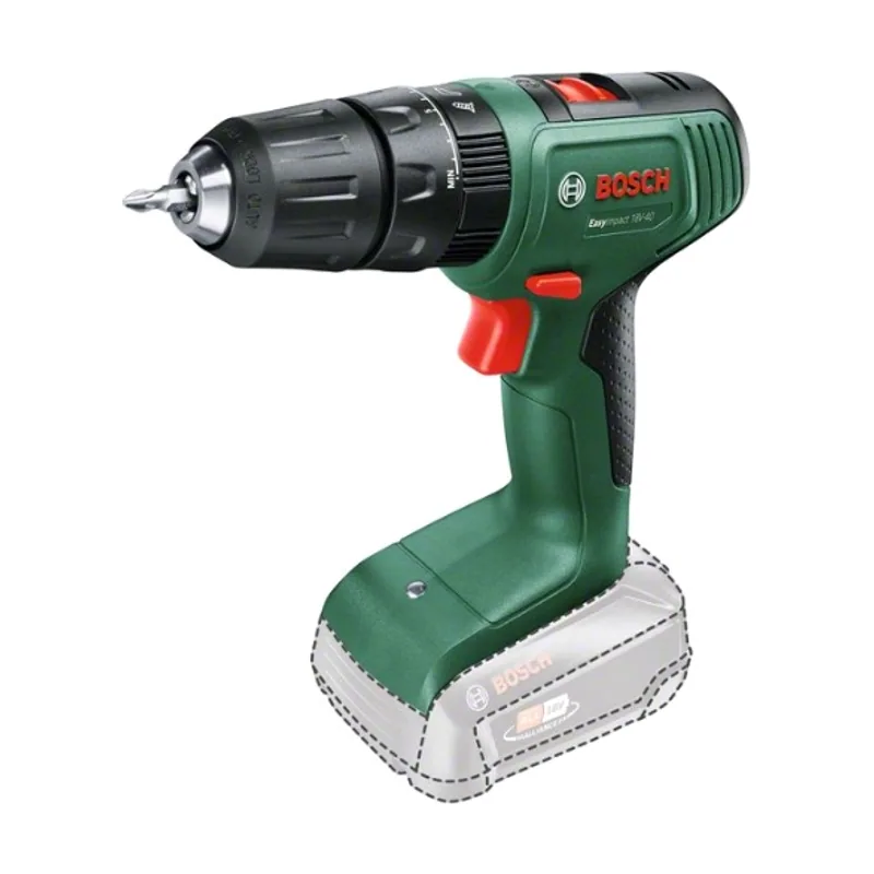 Bosch Taladradora de percusión con batería EasyImpact 18V-40
