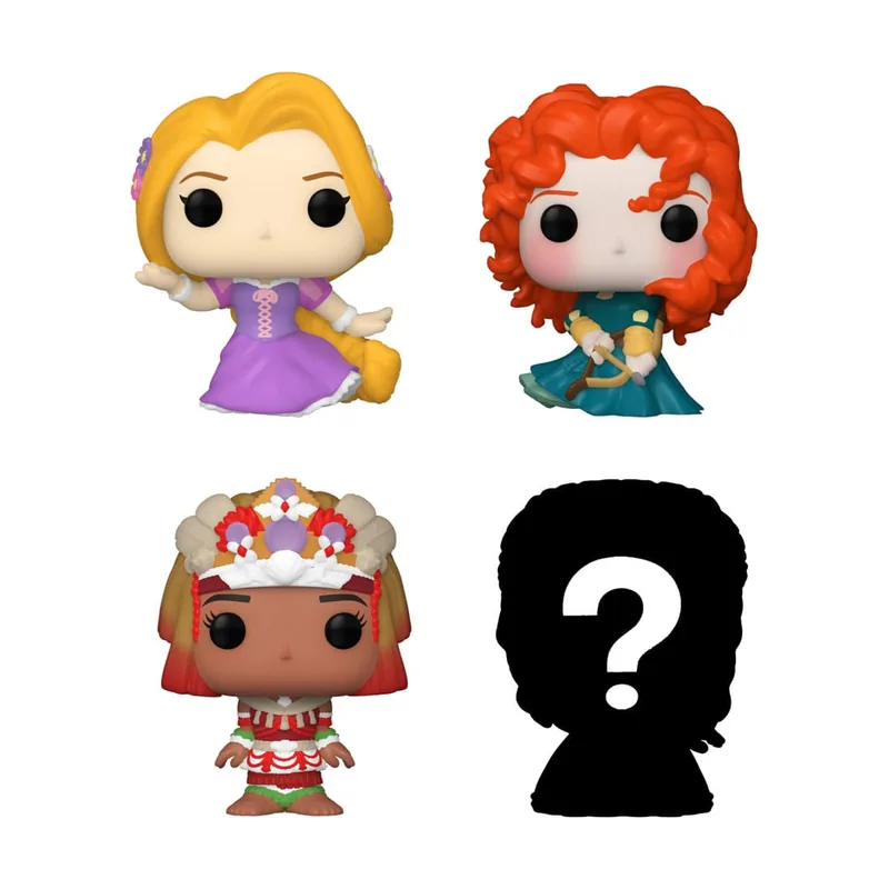 Funko Bitty Pop! 4 Pack Disney Princess