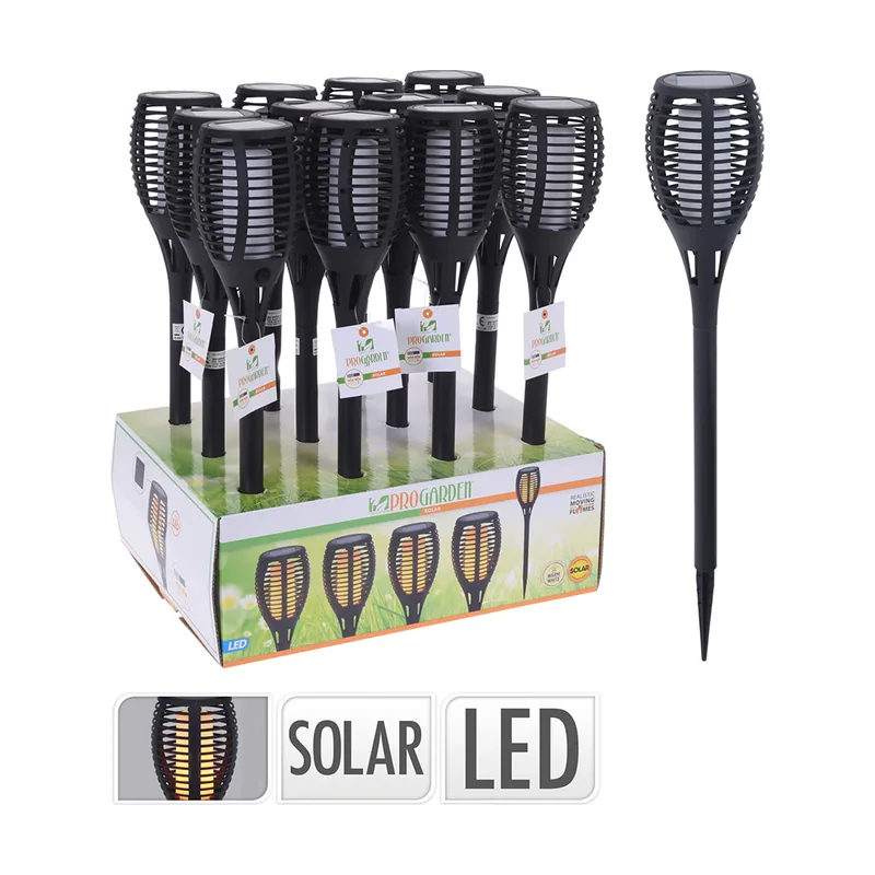 Progarden Antorcha Solar Efecto Llama