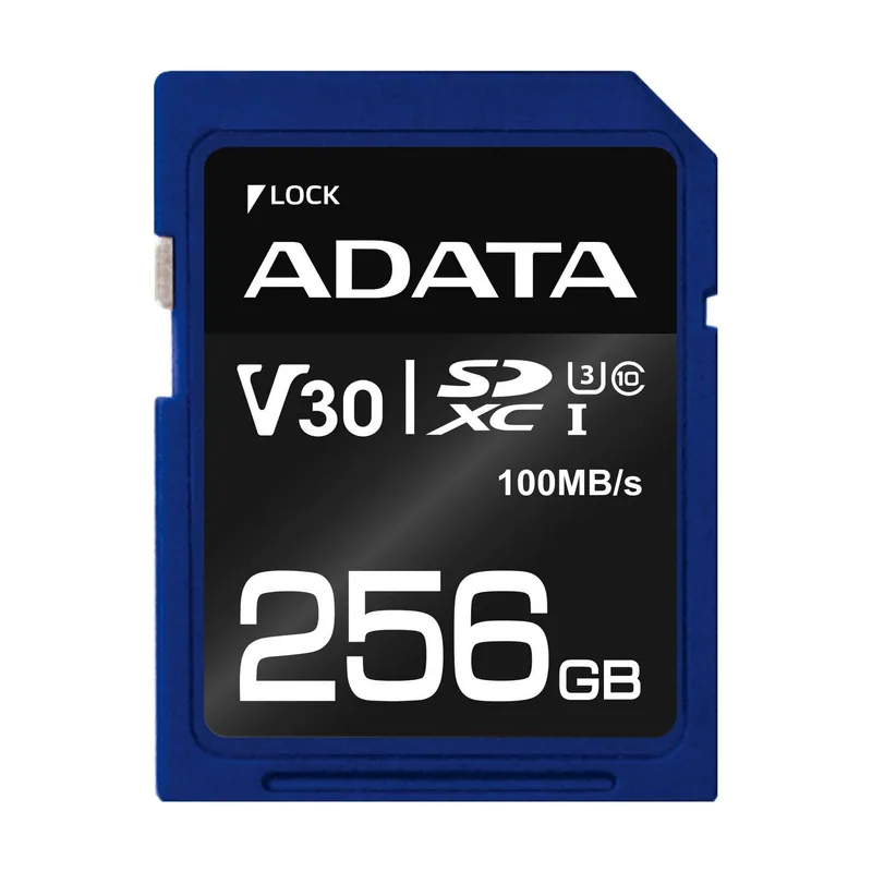 Adata ASDX256GUI3V30S-R memoria flash 256 GB SDXC UHS-I Clase 10