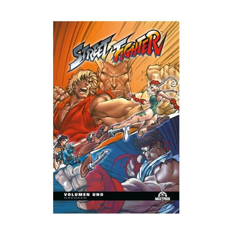 Moztros producciones Street Fighter VOL 01 Portada Alternativa