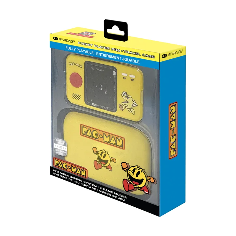 dreamGear Pocket Player Pro + funda Pac-Man My Arcade