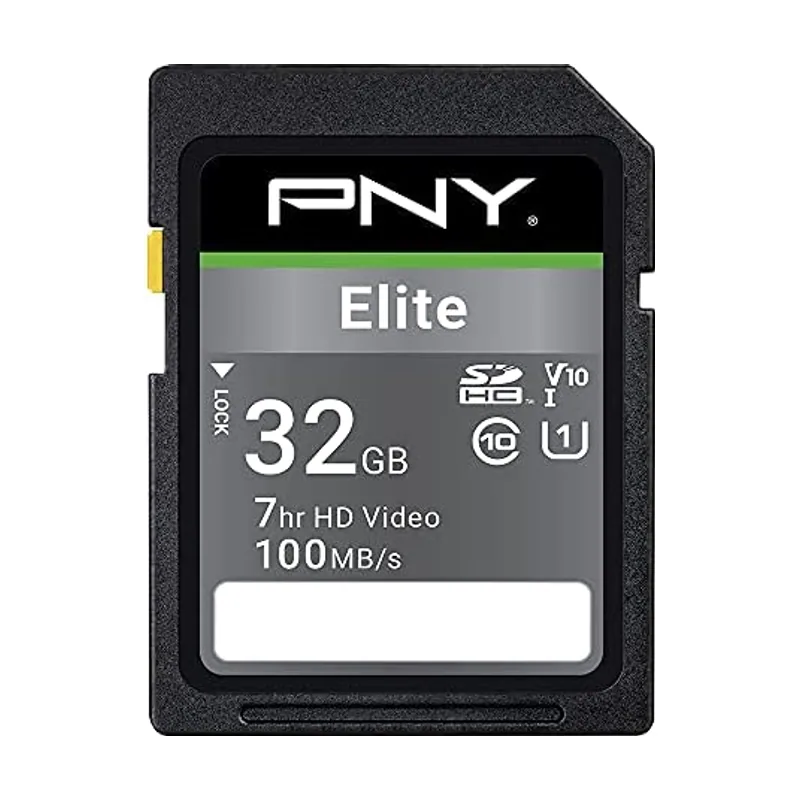 PNY Elite 32GB SDHC Tarjeta de Memoria C10 U1