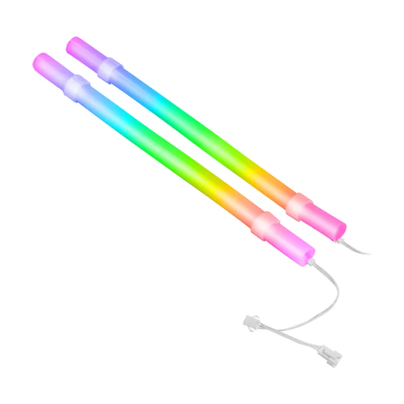 Mars Gaming MCA-WT Fundas ARGB para Tubos de Refrigeración Líquida 30 LEDs Ultra Brillantes Personalizables ARGB Silicona Eco Soft Compatibilidad Total