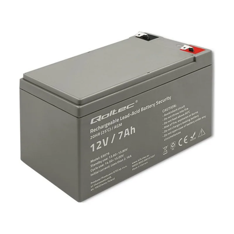 Qoltec 53076 batería agm