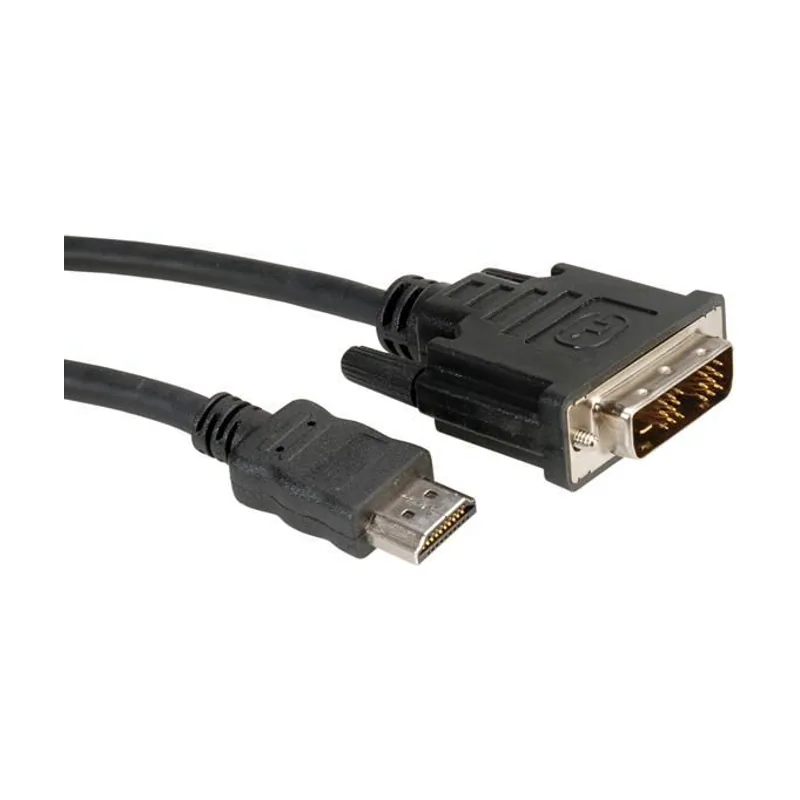Roline Value 11045522 2 m Micro-HDMI DVI-D