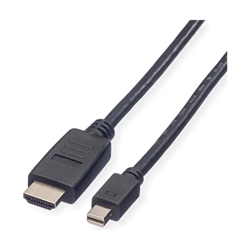 Value ITB RO11.99.5790 adaptador de cable de vídeo 1 m Mini DisplayPort HDMI
