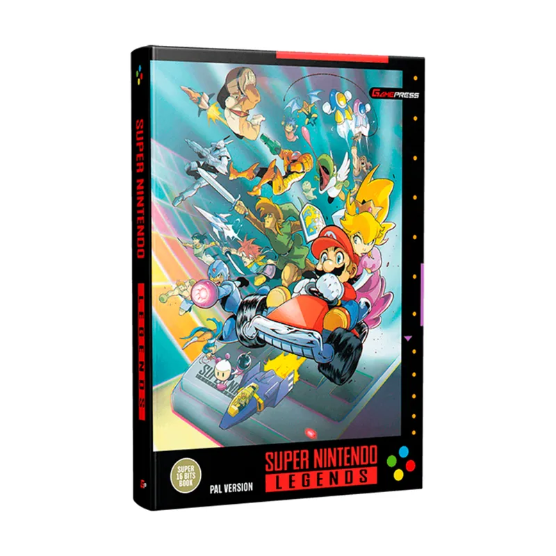 Gamepress Libro Super Nintendo Legends Tapa Dura