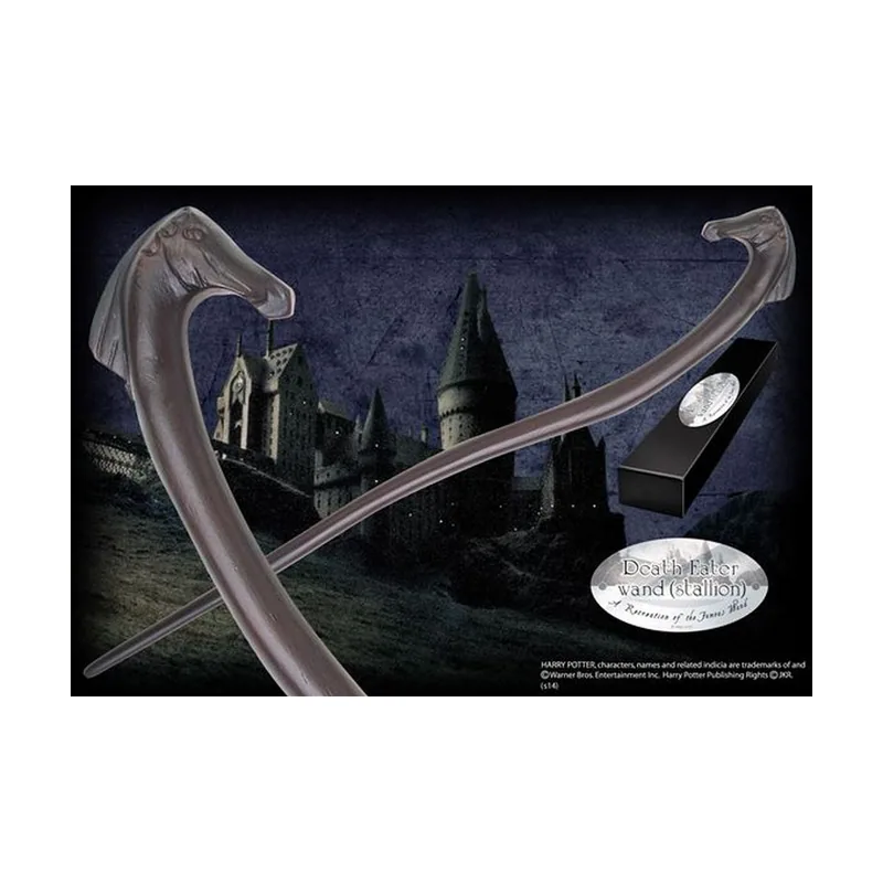 Noble Collection Replica varita harry potter mortifago semental character collection