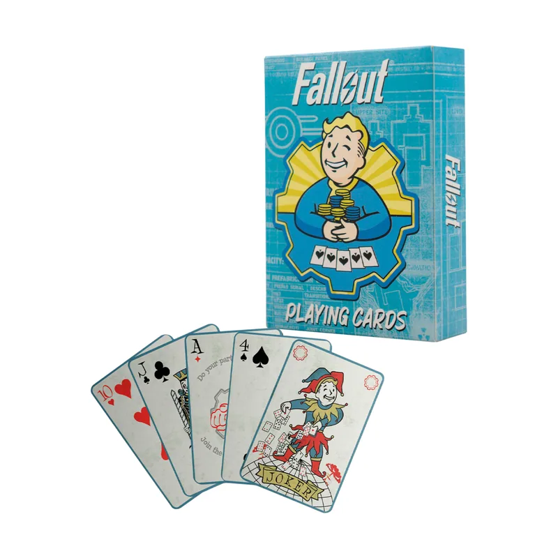 Fanattik Baraja de Cartas Fallout Playing Cards Deck