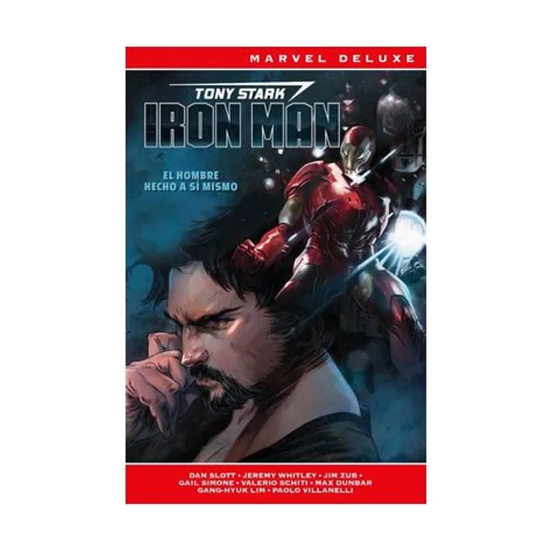 Panini Tony Stark Iron Man 1. El hombre hecho a sí mismo MARVEL DELUXE