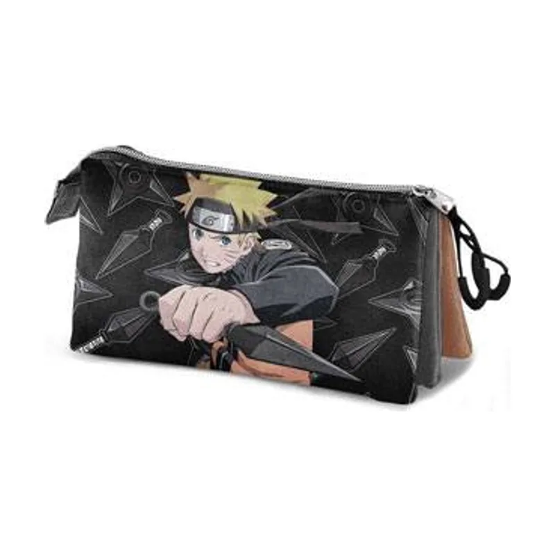 Karactermania Naruto Weapons-Estuche Portatodo Triple ECO