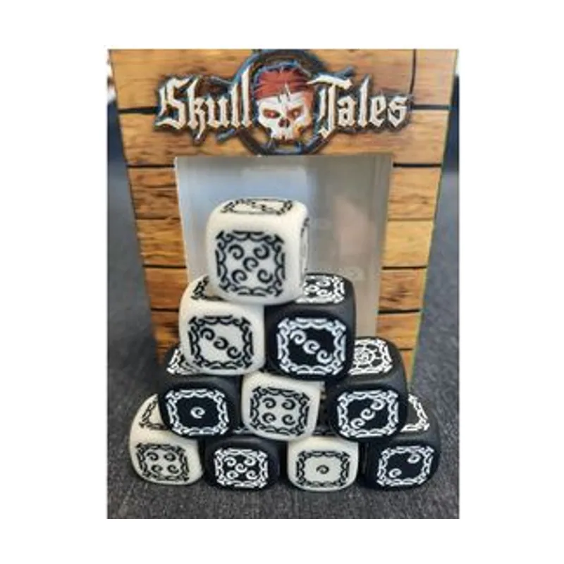 Draco ideas Skull tales set 10 dados especiales