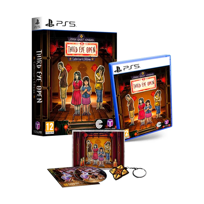 Tesura Games Paper Ghost Stories Third Eye Open Edición Coleccionista