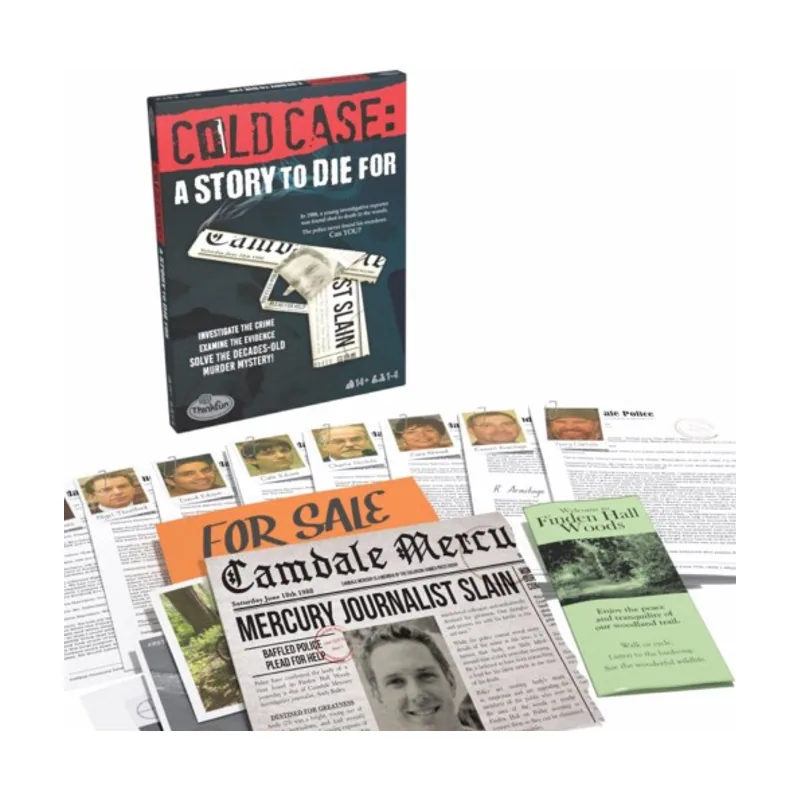 Ravensburger ThinkFun Cold Case 1 Una Historia de Muerte