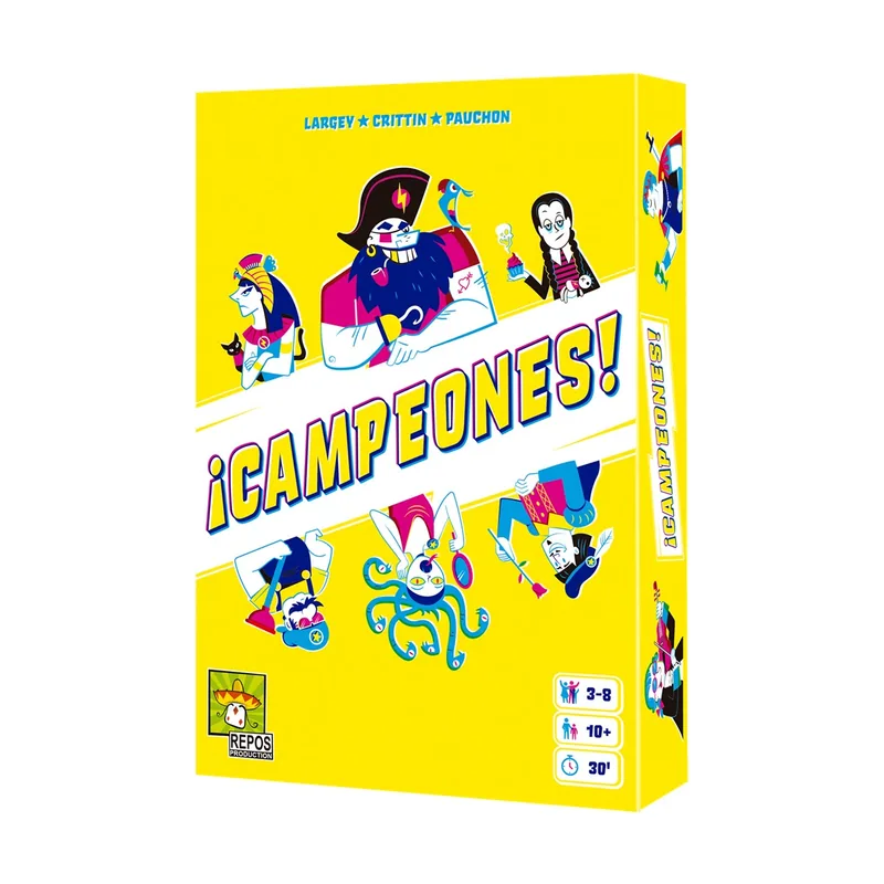 Asmodee Repos Production ¡CAMPEONES!