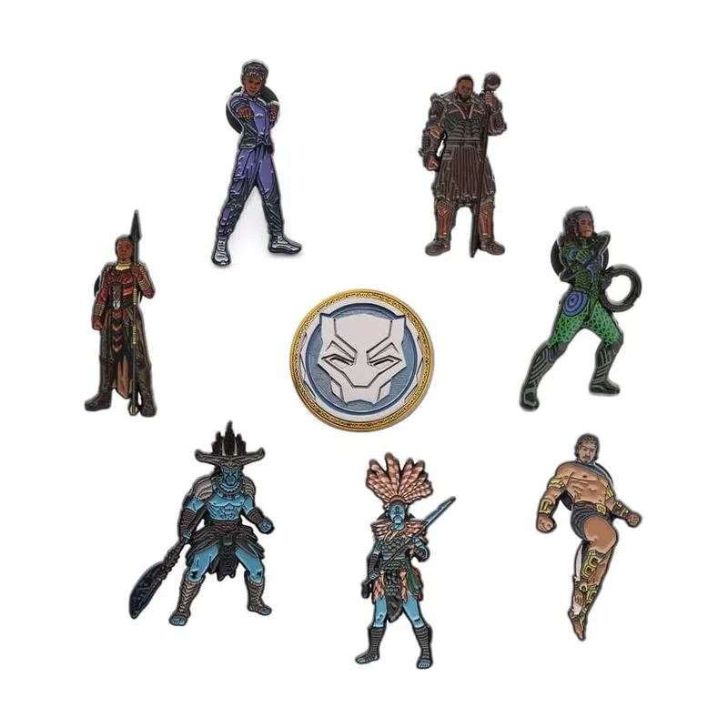 Salesone Pin Marvel Wakanda Forever personajes