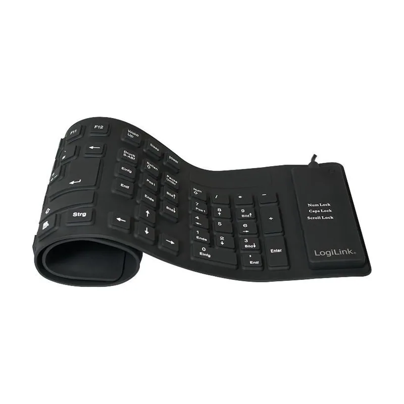 LogiLink ID0019A Teclado USB Flexible
