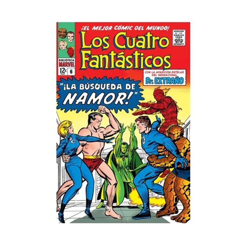 Panini Los 4 Fantásticos 6. 1964 BIBLIOTECA MARVEL