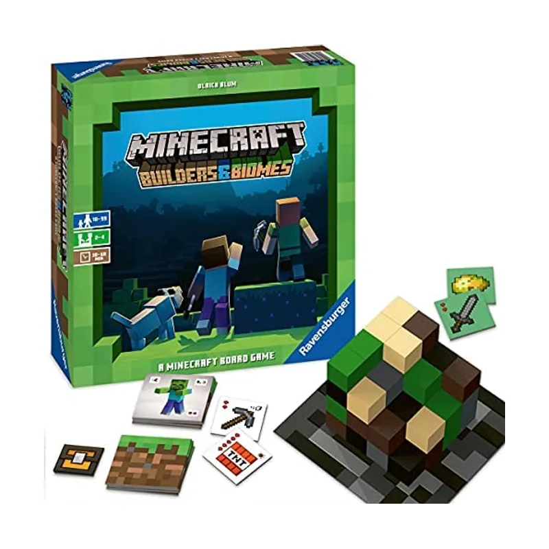 Ravensburger Minecraft Builders & Biomes Juego de mesa Juego de fichas