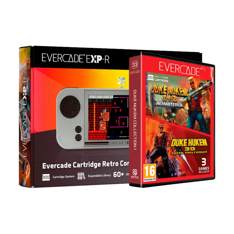 Blaze Entertainment Evercade EXP-R + Duke Nukem Collection 1