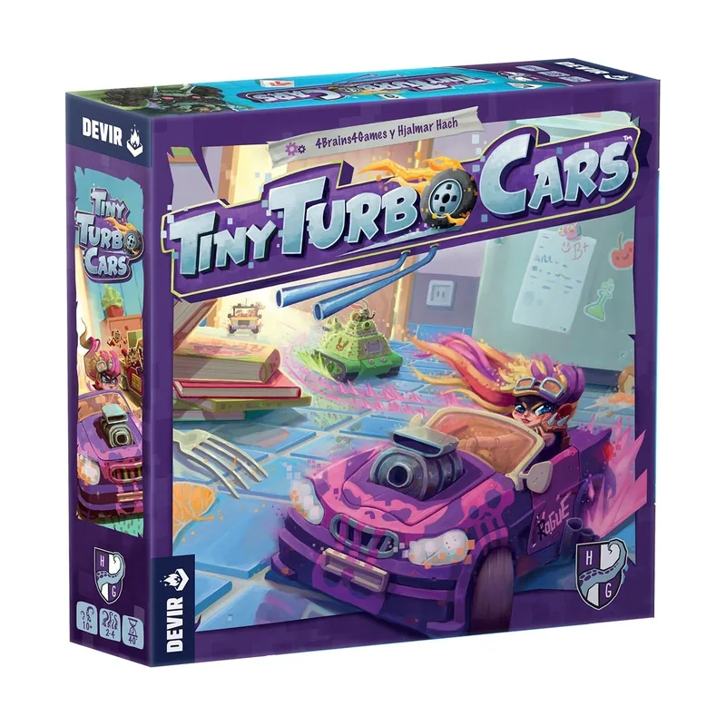Devir Tiny Turbo Cars Juego de Carreras,BGTTCSP