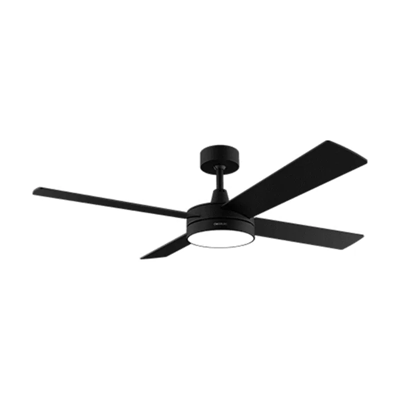 Cecotec Ventilador de techo LED EnergySilence Aero 5200 Line negro para ventilación interior
