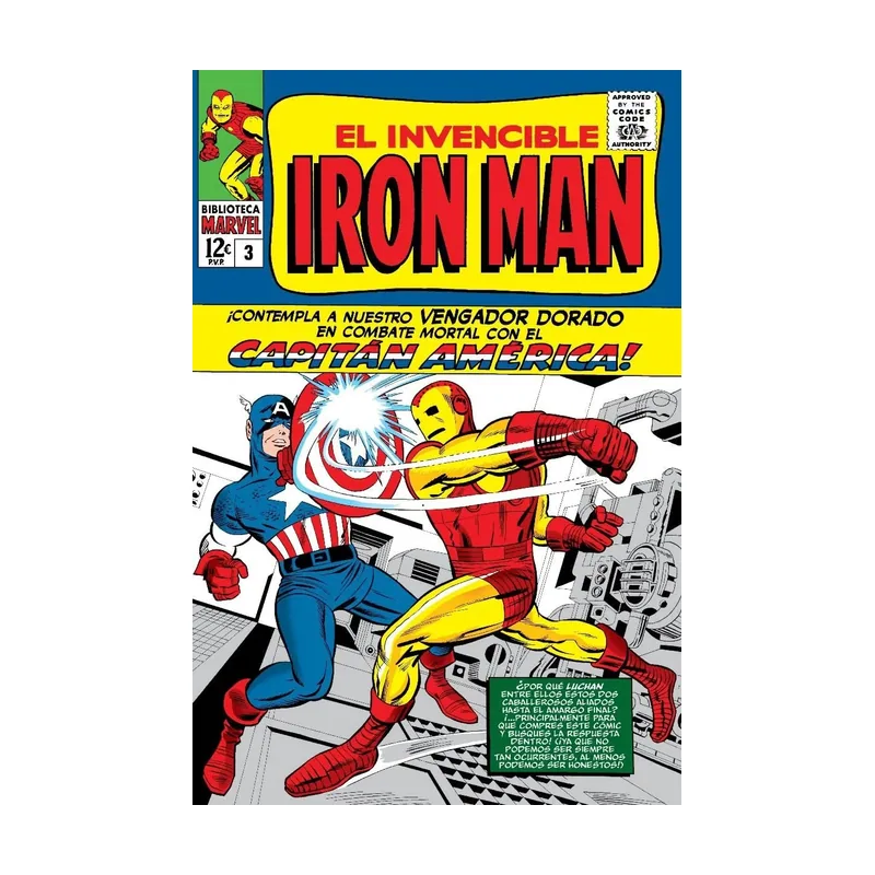 Panini El Invencible Iron Man 3. 1964-65 BIBLIOTECA MARVEL
