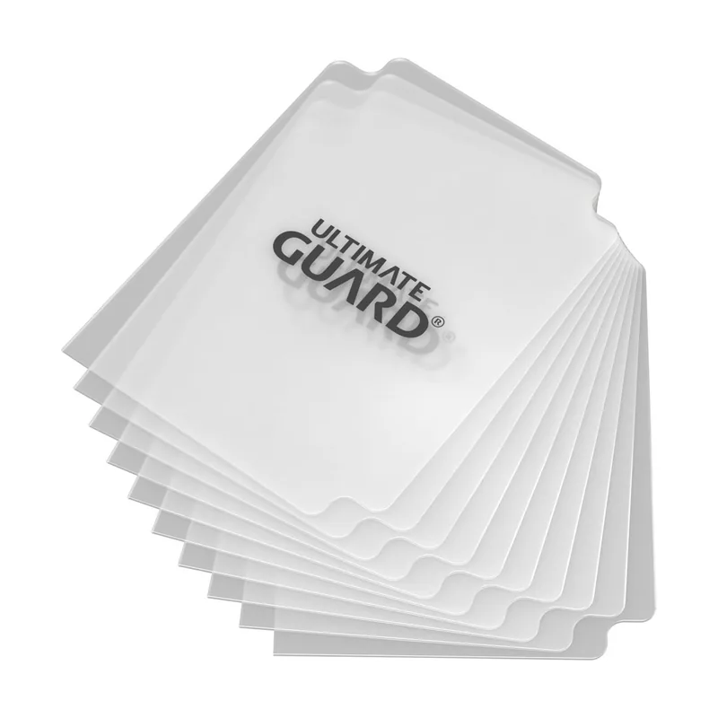 Ultimate guard Card Dividers Tarjetas Separadoras para Cartas Tamaño Estándar Transparente 10