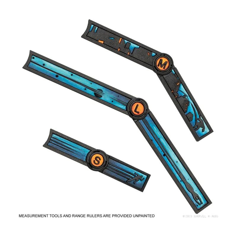 Asmodee Marvel Crisis Protocol Movement and Range Tools Pack