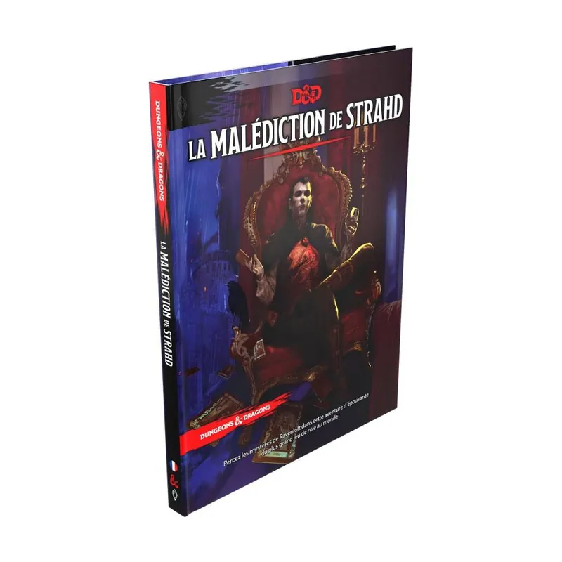 Wizards of the Coast Dungeons & dragons rpg aventura la malédiction de strahd francés