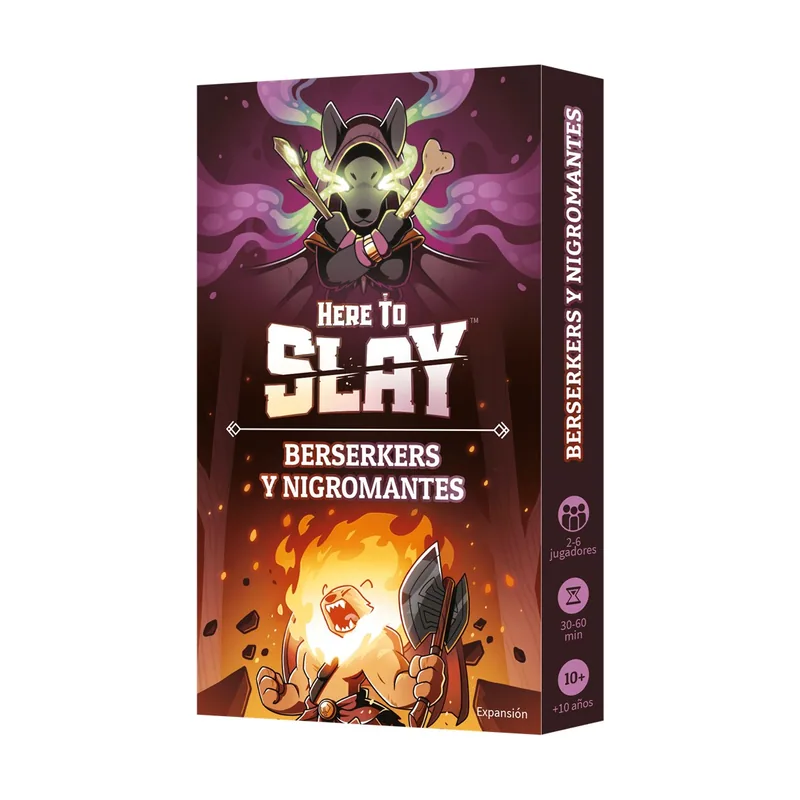 Asmodee TeeTurtle Here To Slay Berserkers y Nigromantes