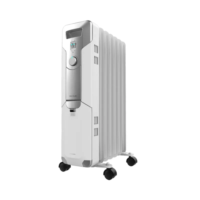 Cecotec Radiador de aceite de 7 módulos y 1500 W con 3 niveles de potencia