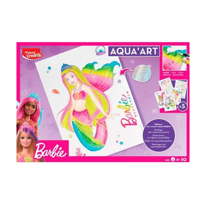 Maped Creativ Barbie Aqua Art