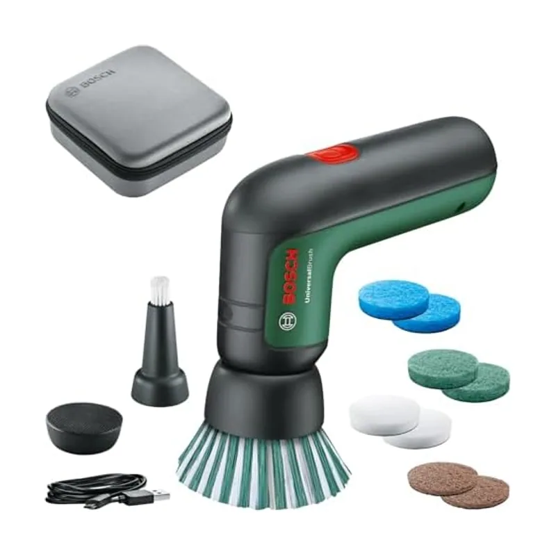 Bosch Juego de Cepillo de Limpieza eléctrico UniversalBrush Azulejos baño