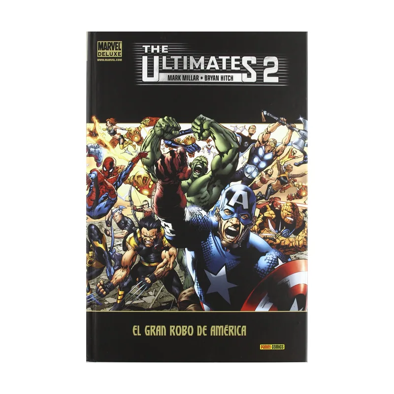 Panini Marvel deluxe the ultimates nº2 el gran robo de américa