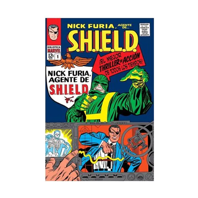 Panini Nick Furia Agente de S.H.I.E.L.D. 1. 1965-66 BIBLIOTECA MARVEL