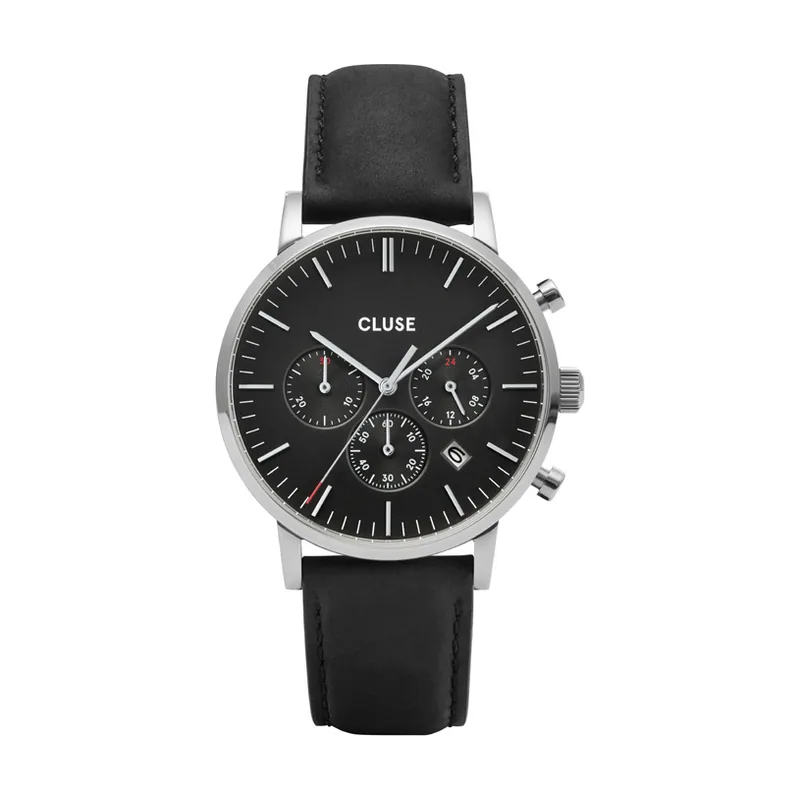 Cluse Reloj Mujer Analogico Cuarzo con Correa de Cuero CW0101502001
