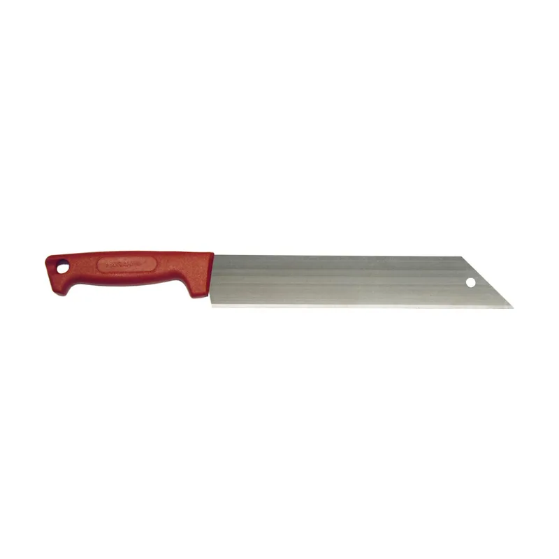 Morakniv STE-1-1442 Cuchillo de aislamiento de hoja recta ancha y flexible de acero al carbono de 30 cm de largo