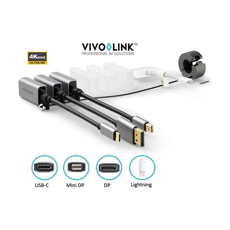 Vivolink PROADRING13S adaptador de cable de vídeo HDMI Aluminio