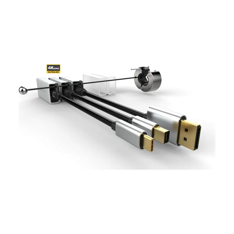 Vivolink PROADRING7S adaptador de cable de vídeo DisplayPort + Mini DisplayPort + USB Type-C 3 x HDMI